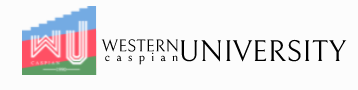 Qərbi Kaspi Universiteti Logo